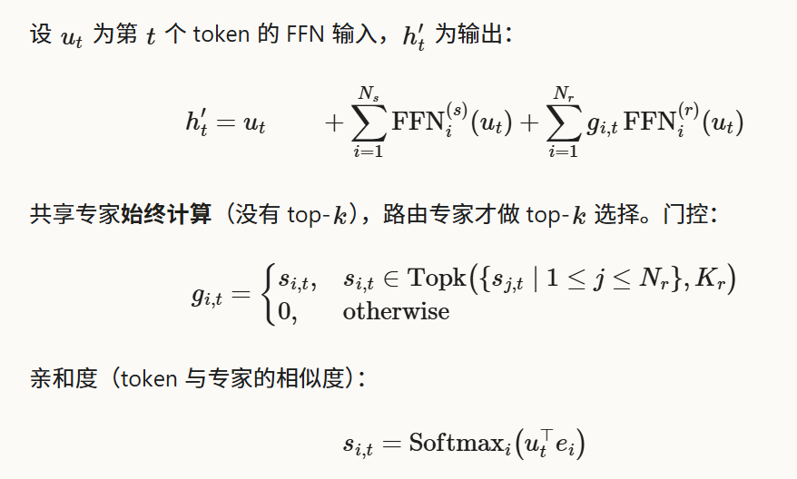 Gating 公式
